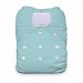 Thirsties All-in-One Hook and Loop Diapers, Aqua, One Size by Thirsties
