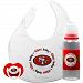 San Francisco 49ers Infant 3-piece Pacifier, Bib & Bottle Gift Set by Baby Fanatic
