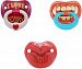 Billy Bob Baby Pacifier, 3 Pack (I Love My Mommy, Kiss Me, & Thumb Sucker) by Billy-Bob