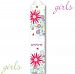 Personalized Girls Growth Charts (BUTTERFLIES AND BLOOMS) by JDS