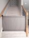 The Stair Barrier New Basic Select Banister to Wall Baby Gate, Khaki, 32 x 43 by The Stair Barrier
