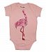 Peek A Zoo Flamingo Bodysuit, Pink, 6-12 Months by Peek A Zoo