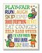 The Kids Room by Stupell Play Fair Woodland Animal Typography Rectangle Wall Plaque by The Kids Room by Stupell