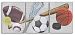 The Kids Room by Stupell Sports Balls 3-Pc Rectangle Wall Plaque Set by The Kids Room by Stupell
