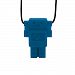 Jellystone Robot 13 Pendant Teether Kids Necklace - Blue Hawaiian by Jellystone