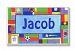 The Kids Room by Stupell Jacob, Contemporary Sports Personalized Rectangle Wall Plaque by The Kids Room by Stupell
