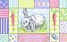 The Kids Room by Stupell Somebunny Loves You with Carrots and Patchwork Border by The Kids Room by Stupell