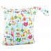 hibote Waterproof Baby Changing Bags, Washable Double Zipper Diaper Bag Organiser, Infant Reusable Cloth Diaper Bag, Colorful Nappy Changing Bag for Mums Style 03
