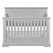 Evolur Parker 5 in 1 Convertible Crib, Dove Grey