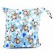 hibote Waterproof Baby Changing Bags, Washable Double Zipper Diaper Bag Organiser, Infant Reusable Cloth Diaper Bag, Colorful Nappy Changing Bag for Mums Style 13