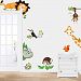 Han Shi 2016 Removable DIY Cute Jungle Animal Kids Baby Nursery Mural Home Decor Wall Sticker Decal by Han Shi