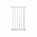 ALEKO® SG02P4BR Gate Extension 30 X 18 Inches for Baby Easy Close Metal Walk-Through Safety Gate Pet Door, White and Brown