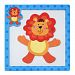 Amurleopard Child Wooden Cartoon Magnetic Dimensional Puzzles Intelligence Toys Lion