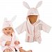 Baby Bathrobe Hooded Pajamas 3D Cartoon Animal Towel For Toddler Boys Girls Sleepwear Vine rabbit