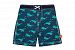 Lassig Splash and Fun Baby Board Shorts boys UV-protection 50+, blue whale, S/6 Months
