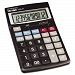 Victor Technology VCT11803A AntiMicrobial Commercial Business Analyst Calculator, 12-Digit, Solar Powered, Cost-Sell-Margin, 4" x 6-1/2" x 3/8", Black