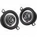 Thunder Dome-Axials, 3-1/2-Inch 8.9cm 2-Way Coaxial Speaker Pair, 25W RMS (Black)