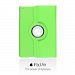 OBiDi - PU Leather 360 Degree Rotating Cover Case Stand for Apple iPad Air - Green with 3 Screen Protectors and Stylus