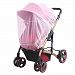 Baby Mosquito Net for Pushchairs Prams Stroller (Diameter 150 CM, Pink)