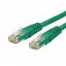 StarTech Com 20 Ft Green Molded Cat 6 Patch Cable ETL Verified Category 6 20 Ft 1 X RJ 45 Male Network 1 X RJ 45 Male Network Green H3C06GRB5-1610