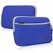 Kindle 3 Case, BoxWave® [SoftSuit With Pocket] Soft Pouch Cover w/ Sleeve for Amazon Kindle 3 - Super Blue