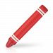 BoxWave Amazon Kindle Paperwhite KinderStylus - Fun, Easy to Use, Kid-Friendly Stylus for Smart Phones and Tablets, Featuring Soft Non-Toxic Rubber Tips and a Durable, Safe Design (Red)