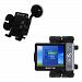 Windshield Vehicle Mount Cradle for the Dream'eo Enza 20G Portable Media Player - Flexible Gooseneck Holder with Suction Cup for Car / Auto. Lifetime Warranty