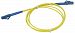 C2G / Cables to Go 34900 LC/LC LSZH Simplex 9/125 Single-Mode Fiber Patch Cable (1 Meter, Yellow)