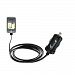 Gomadic Intelligent Compact Car / Auto DC Charger for the Garmin iQue M4 - 2A / 10W power at half the size. Uses Gomadic TipExchange Technology