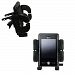 Gomadic Air Vent Clip Based Cradle Holder Car / Auto Mount for the LG MS25 - Lifetime Warranty