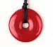 Smart Mom Teething Bling Ruby Donut Pendant Teether Necklace