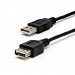 USB 2.0 Extension Cable Type A Male to Type A Female 3 ft, Black