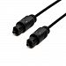 Premium Optical Toslink Audio Cable for Xbox 360, PS3, Tivo, HDTV, A/V Receiver, Cablebox, etc. 6 Feet (2Meter)