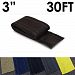 3" SafCord Carpet Cord Cover - Length: 30FT - Color: Black