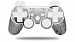 Sony PS3 Controller Decal Style Skin - Feminine Yin Yang Gray (CONTROLLER NOT INCLUDED) by WraptorSkinz