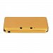 Yellow-Aluminum Protective Hard Skin Case Cover Protect Guard for Nintendo 3DS LL XL Upper Shell & Lower Shell Anti Fingerprints