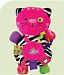 Label Loveys Pink Kittie Rattle Toy by Kids Preferred