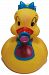 Assurance Waddlers Rubber Duck Family-baby Girl Rubber Duck That Floats Upright-toy Bathtub Rubber Ducky Baby Shower New Born Baby Girl Gift-all Departments Baby Girl Gift
