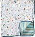 Magnificent Baby Reversible Blanket, One Size, 1-Pack, Rockets/Stripes