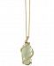 Effy Prasiolite (7-1/6 ct. t. w. ) and Diamond (1/8 ct. t. w. ) Pendant Necklace in 14k Gold