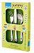 Personalised 3Pce Cutlery Set - Soccer Design