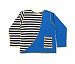 Hej Kid's Rey Sweatshirt, Blue Stripe, 2T-3T