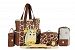 SOHO Gavin the Giraffe 10 pcs Deluxe Diaper Bag *Limited time offer* (Brown) (Classic Brown)