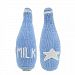 Estella Baby Rattle Toy, Milk Bottle, Baby Blue by Estella