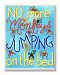 The Kids Room by Stupell No More Monkeys Jumping on the Bed Rectangle Wall Plaque by The Kids Room by Stupell
