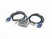 FREEDOM 9 CORP (KVM-02U) freeView 2UA - 2 Port USB KVM Switch with built in cables