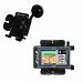 Windshield Vehicle Mount Cradle for the Mio DigiWalker C320 - Flexible Gooseneck Holder with Suction Cup for Car / Auto. Lifetime Warranty