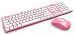Azio HUE 2 Pink Wireless Keyboard & Mouse Combo (KM508-PN)