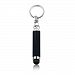 BoxWave Amazon Kindle Touch Bullet Capacitive Stylus - Mini Capacitive Touch Screen Stylus with Twist-Off Keychain Connector for Amazon Kindle Touch (Jet Black)