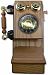 Golden Eagle Country Wood Phone - Oak-Gold-Gee-8705k